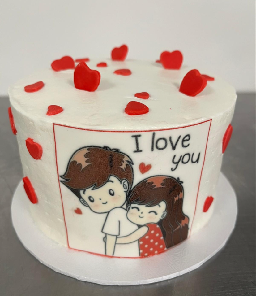 Valentine&#39;s Day Cake